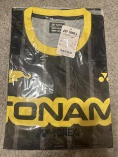 トナミ運輸　バドミントンチームTシャツ（ブラック）