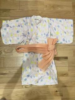 ピンク系花柄　浴衣セット　120cm