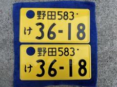 入手困難】字光式ナンバプレートつくば361 め 55 電光ナンバー