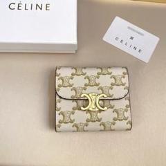 CÉLINE モノグラム 三つ折り財布