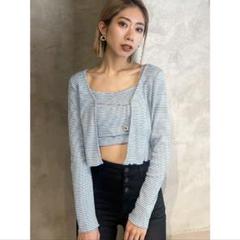 EMODA トップス&パンツセット セットアップ 】ワンショルダーショートスウェットトップス ＋