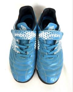 umbro サッカー トレーニングシューズ 22cm ブルー　青
