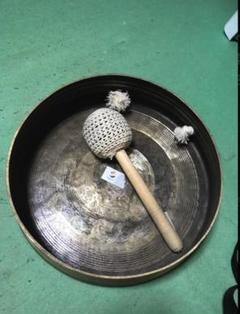 値下げしました。韓国打楽器　チン（銅鑼）징 値下げしました。韓国打楽器 チン（銅鑼）징 - メルカリ