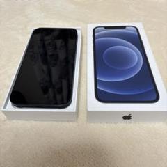 iPhone 12 ブラック 本体 ケーブル 箱付き 極美品】Apple iPhone 12 ブラック 本体 未使用充電ケーブル付き