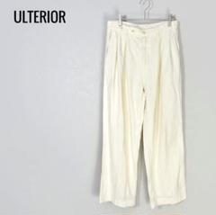 パンツ ULTERIOR DRY C/L SERGE TUCKED MILITARY ULTERIOR DRY C/L SERGE TUCKED MILITARY - メルカリ