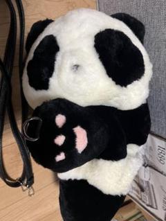 ⚠️値下中⚠️ パンダ ぬいぐるみ バッグ ショルダー リュック トート ストラップ