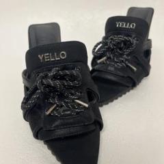○YELLO サンダル TANK DEFORMED WEDGESANDALS - メルカリ