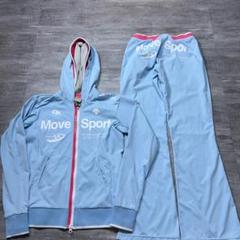 Move Sport デサント ムーブスポーツ ジャージ 上下 レディースL/M