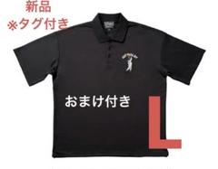 新品！Golfickers ゴルフィッカーズ　クールワイドポロシャツ　ブラック