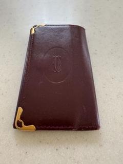 ✨Cartier✨カルティエ✨レッド✨ヴィンテージ✨キーケース✨ 良品 カルティエ 6連キーケース ハッピーバースデイライン 赤