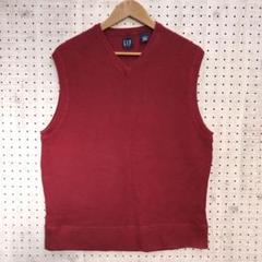 OLD GAP オールド ギャップ 香港製 サーマル ベスト Vネック アメカジ