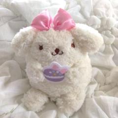【新品・タグ付き】ポムポムプリン　マカロン　ハート　マスコット 新品・タグ付き】ポムポムプリン マカロン ハート マスコット