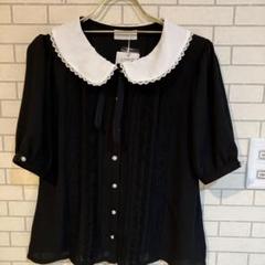❤️新品❤️LODISPOTTO ブラック 襟付き 半袖シャツ