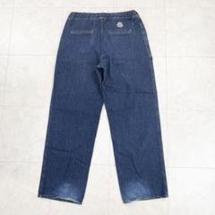 美品 21SS⭐️モンクレール ワイドシルエットデニムパンツ マグリアワッペン