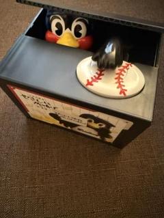 東京ヤクルトスワローズ つば九郎 貯金箱 - メルカリ