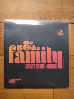 新品 B&The Family/Count On Me /Magic 7インチ 新品 B&The Family/Count On Me /Magic 7インチ - メルカリ