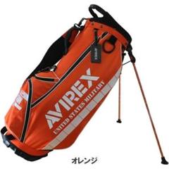 新品 AVIREX アヴィレックスゴルフ スタンド式 キャディバッグ
