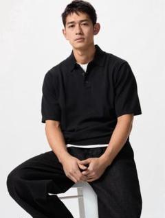 UNIQLO ユニクロ ウォッシャブルニットポロセーター L