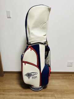 BEAMS GOLF キャディバッグ ホワイト/ネイビー/レッド BEAMS GOLF キャディバッグ ホワイト/ネイビー/レッド - メルカリ