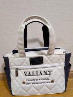 VALIANT カートバッグ ホワイト/ネイビー 【数量限定】 VALIANT カートバッグ ホワイト/ネイビー 【数量限定】 - メルカリ