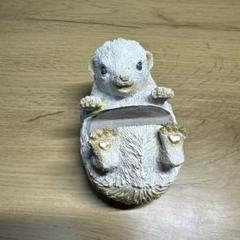 ハリネズミ型携帯立て