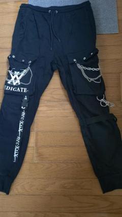 SEXPOT チェーンZIPサルエル￼パンツ　REFLEM パンク ロック SEXPOT チェーンZIPサルエル￼パンツ REFLEM パンク ロック