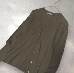 theory luxe GINNY COTTON PR NCEリブカーディガン