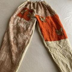 セール中ハンドメイドもんぺパンツちくちくもんぺ播州織綿100