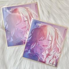 【匿名配送】 天馬咲希 プロセカ ミニ色紙 48C 特訓前2枚