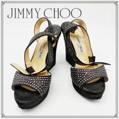 S721/JIMMY CHOO ジミーチュウ サンダル ヒール 37