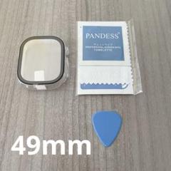 Applewatch 49mm ケース クリア カバー アップルウォッチ