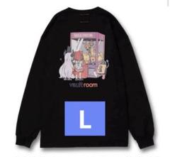 VR × LAPKARU L/S TEE / BLACK L vaultroom - メルカリ