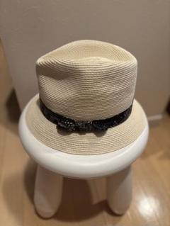 NEWERA 麦わら　帽子　ハット　ペイズリー