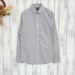 【GAP】長袖シャツ(S) スリムフィット チェック柄 綿100% 定番