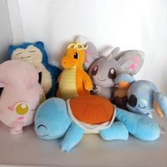 ポケットモンスター ぬいぐるみ 6体セット まとめ売り