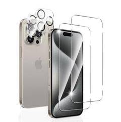 iPhone 15Pro Max 用 フィルム2枚 カメラ保護 2枚