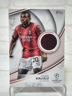 ピエール・カルル ACミラン ジャージカード topps soccer