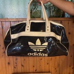 adidas ナイロン ボストンバッグ トレフォイル 90sビンテージ 赤 adidas - 希少adidasアディダス ミニボストンバッグ 90sレトロ