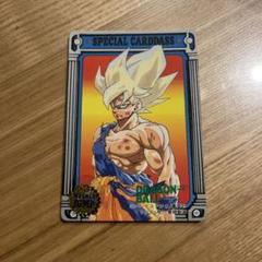ドラゴンボールZ スペシャルカード 悟空 希少・ドラゴンボールZ カードダス 本弾 第2弾 44 孫悟空 1989年