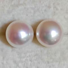 可愛い♡テリ超良い♡あこや真珠ベビー玉紫藤モチーフパール