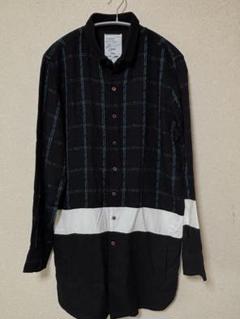 SHAREEF GRAPH CHECK LONG SHIRTS