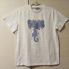 GANNI Tシャツ タツノオトシゴ ロゴプリント - メルカリ