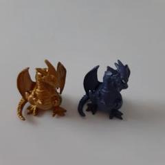 ドラクエソフビフィギュア　ブラックドラゴングレイトドラゴン2体 ドラゴンクエスト グレイトドラゴン ブラックドラゴン ソフビ