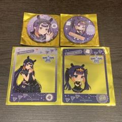 ホロライブ　Vtuber 一伊那尓栖　イナニス　カフェ　限定　缶バッジ　58点 ホロライブ Vtuber 一伊那尓栖 イナニス カフェ 限定 缶バッジ