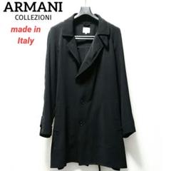 ARMANI COLLEZIONI ブラックトレンチコート ベルト付属無 2025年最新】アルマーニ コートの人気アイテム - メルカリ