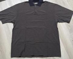 Steven Alan40ツイストボーダー ポロシャツLOOSE XL mocaのサムネイル