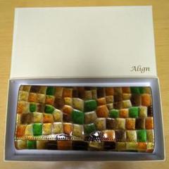 Align マルチカラー 長財布