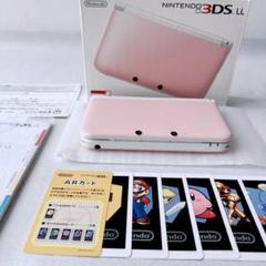 箱付✨ニンテンドー3DS LL ピンク×ホワイト 本体 稼働状態良好