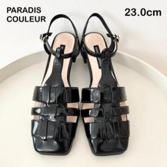 【完売品】PARADIS COULEUR グルカサンダル アンクルストラップ