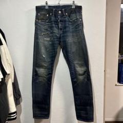 RRL ダブルアールエル　ダメージデニム　W28 RRL ダブルアールエル ダメージデニム W28 - メルカリ